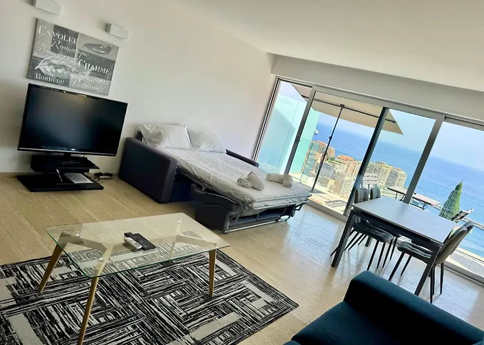 Mont Des Olives - Cap D'ail- App6 Lägenhet Saint-Antoine (Alpes-Maritimes)